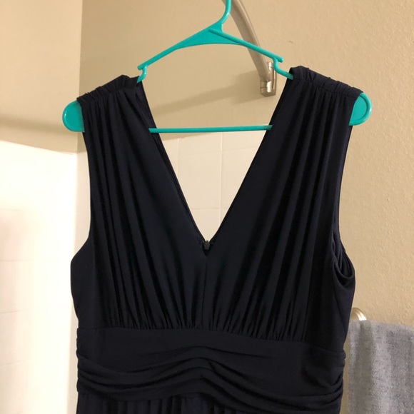 Suzi Chin for Maggy Boutique Navy Dress - Picture 5 of 6